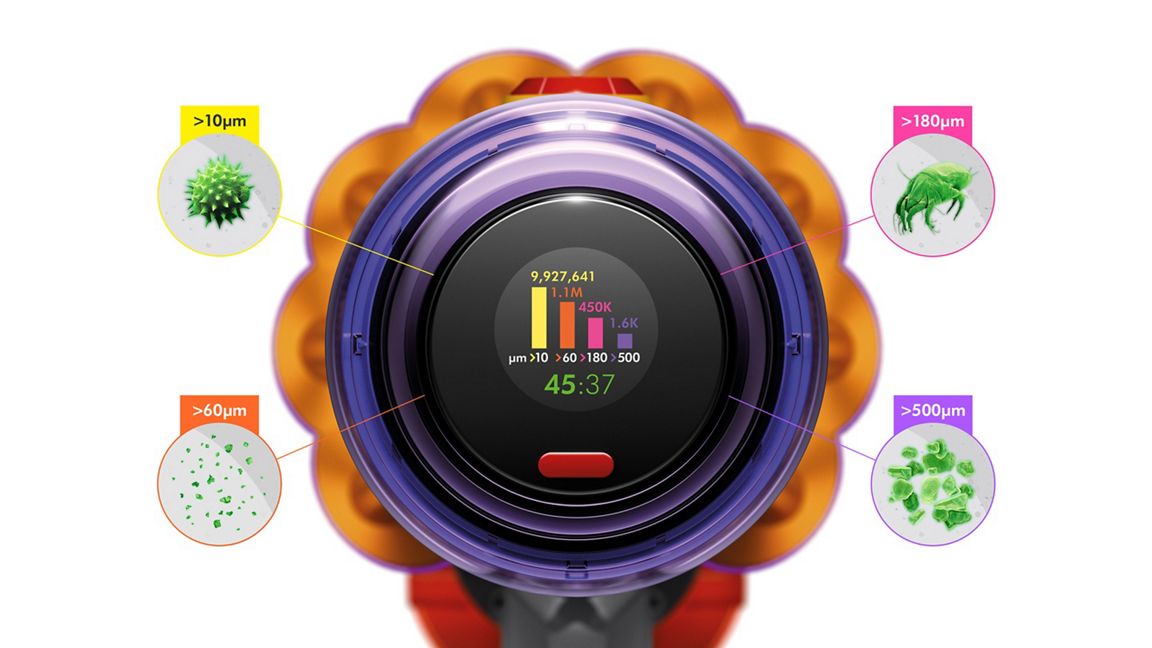 Aspirateur balai DYSON V12 Origin 545 W Gris