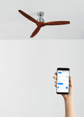 CREATE WIND STYLANCE M - Ventilateur de plafond 40W silencieux 100% bois - Ø 132 cm sans eclaraige - [Classe énergétique F]
