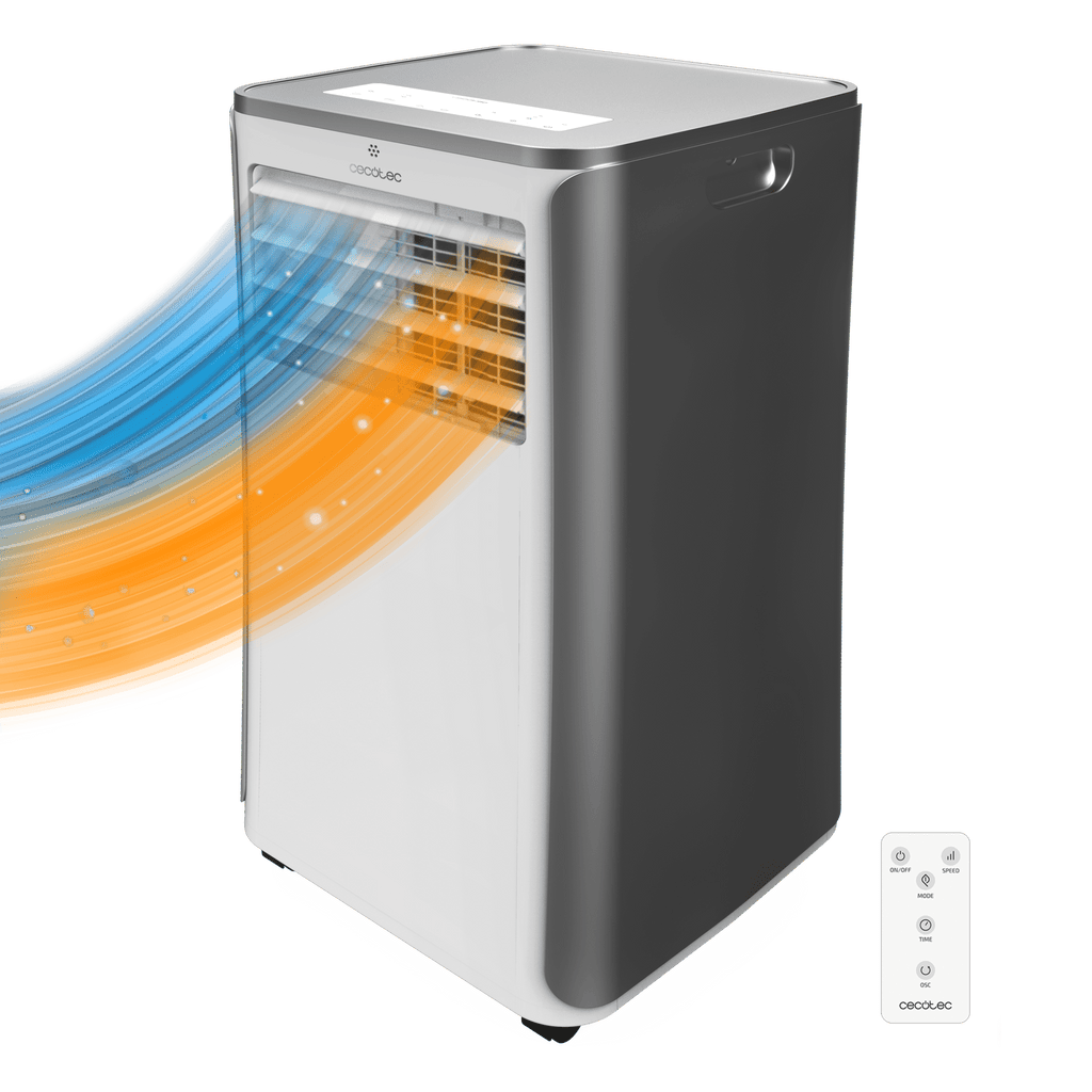 Climatiseur mobile réversible Cecotec ForceClima 9400 Soundless Heating 9000 BTU - [Classe énergétique A]