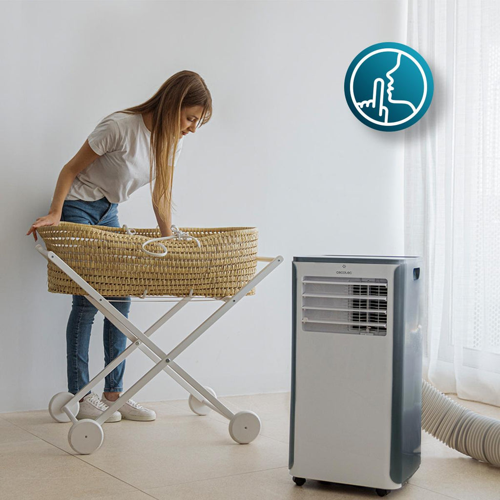 Climatiseur mobile réversible Cecotec ForceClima 9400 Soundless Heating 9000 BTU - [Classe énergétique A]