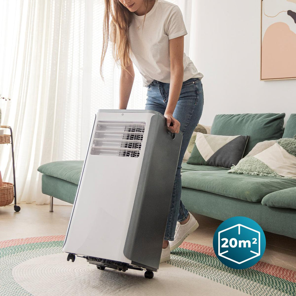Climatiseur mobile réversible Cecotec ForceClima 9400 Soundless Heating 9000 BTU - [Classe énergétique A]
