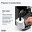Expresso avec broyeur Delonghi Magnifica ECAM 22.140.B 1450 W Noir