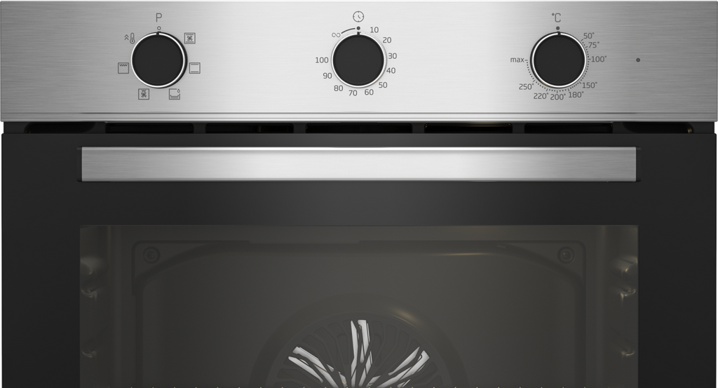 Four électrique encastrable BEKO BBIE12100XD - 66L - Acier Inoxydable Noir