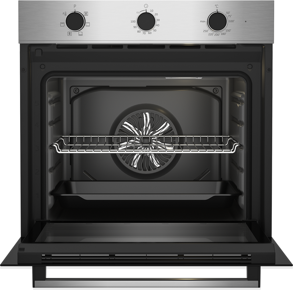 Four électrique encastrable BEKO BBIE12100XD - 66L - Acier Inoxydable Noir