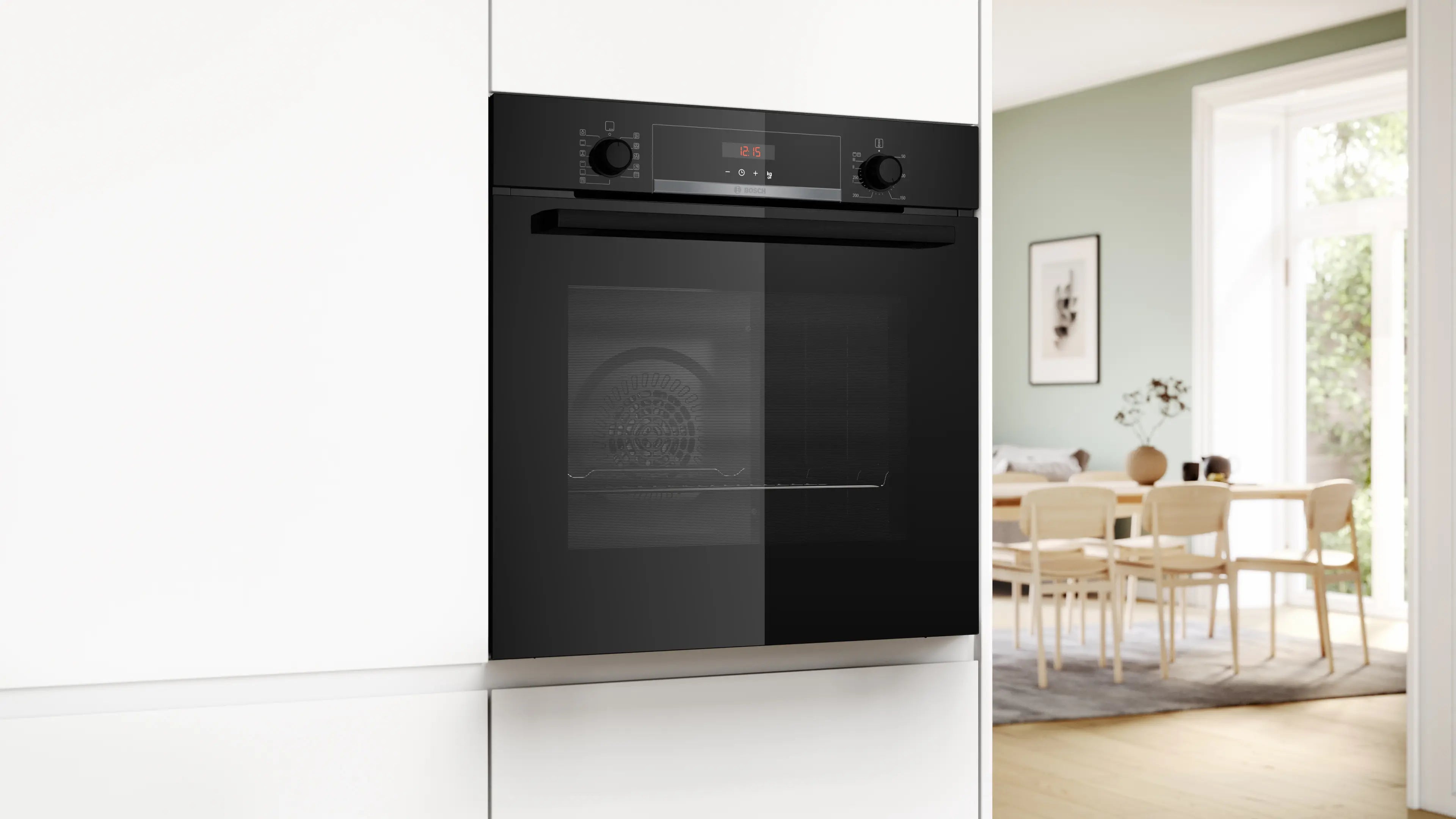 Four encastrable BOSH HBA574BB3 Série 4 - 71L - 60Cm - Noir