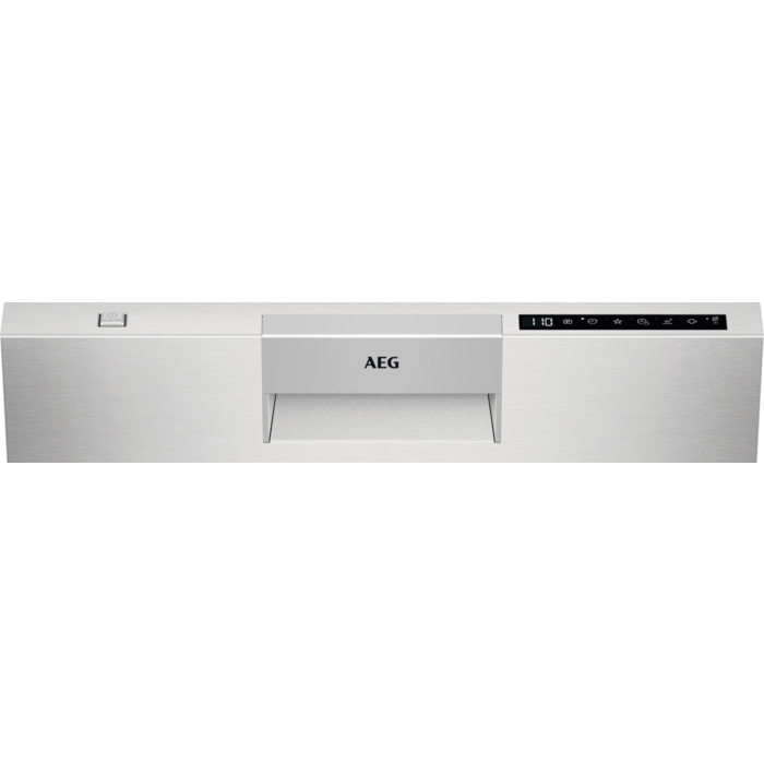 Lave-vaisselle AEG Série 7000 GlassCare FFB74717PM - 14 couverts - Inox anti-trace