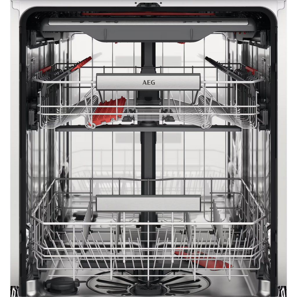 Lave-vaisselle AEG Série 7000 GlassCare FFB74717PM - 14 couverts - Inox anti-trace