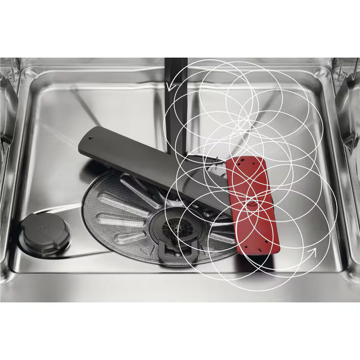 Lave-vaisselle AEG Série 7000 GlassCare FFB74717PM - 14 couverts - Inox anti-trace