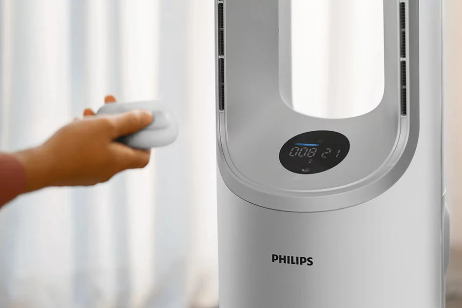 Purificateur et ventilateur 2 en 1 Philips AMF765/10 Air Performer serie 7000 Blanc