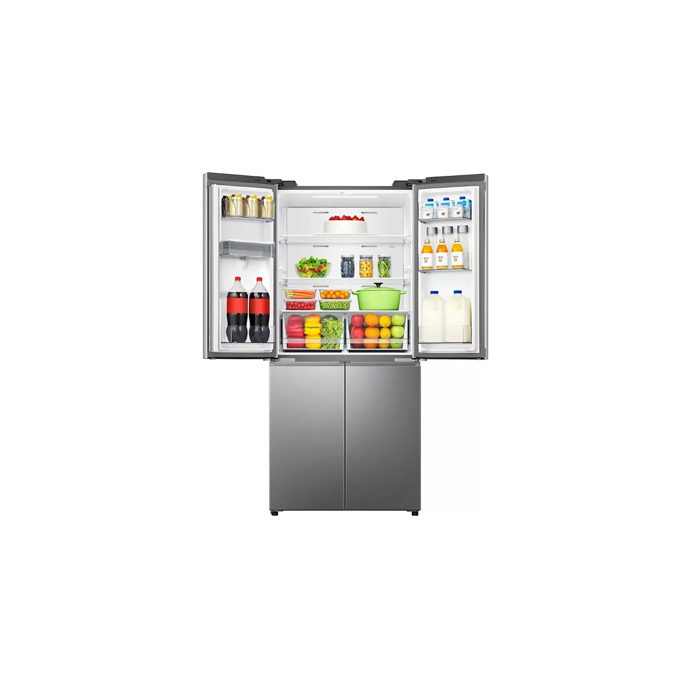 Réfrigérateur 4 portes connecté HISENSE RQ5P470SMIE 482L