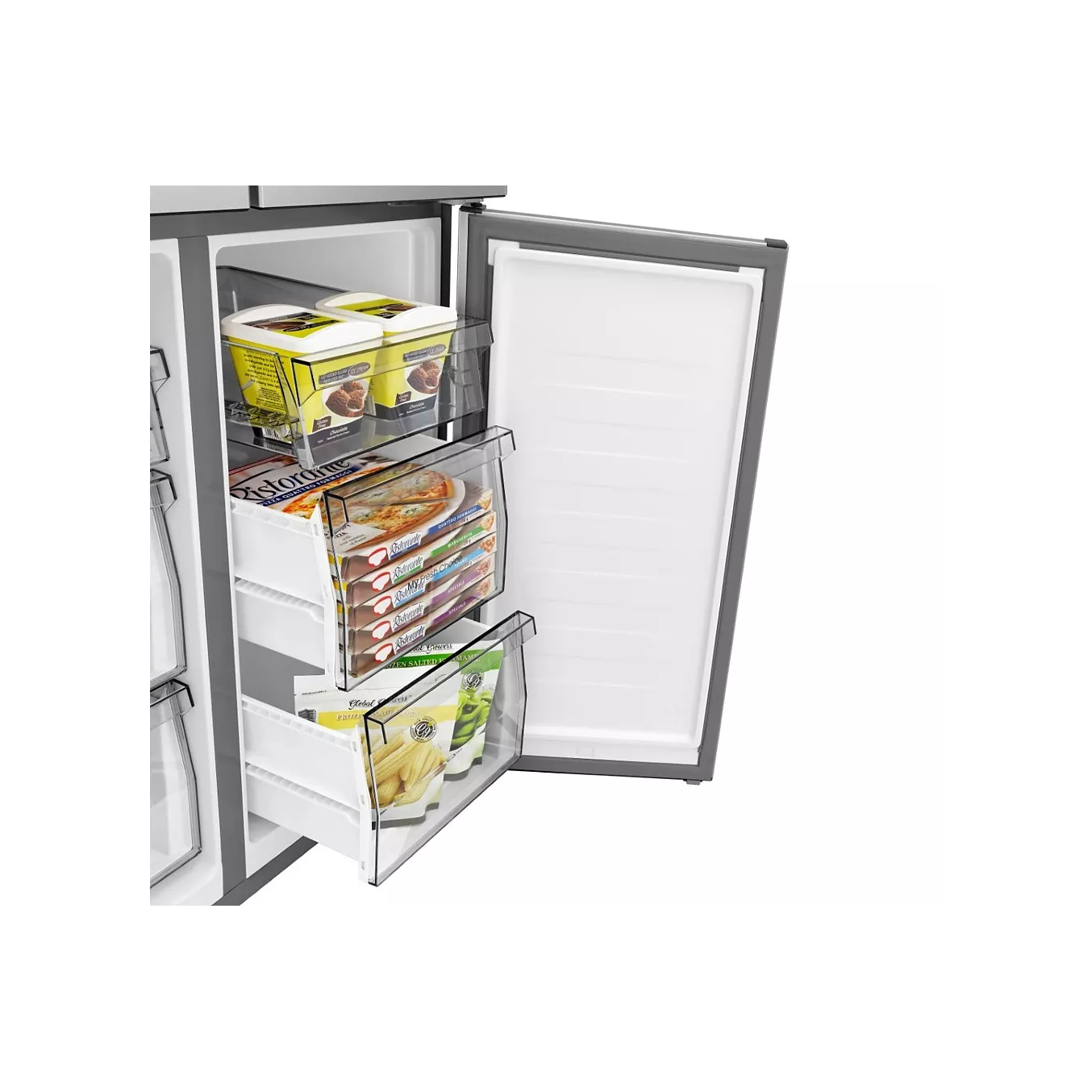 Réfrigérateur 4 portes connecté HISENSE RQ5P470SMIE 482L