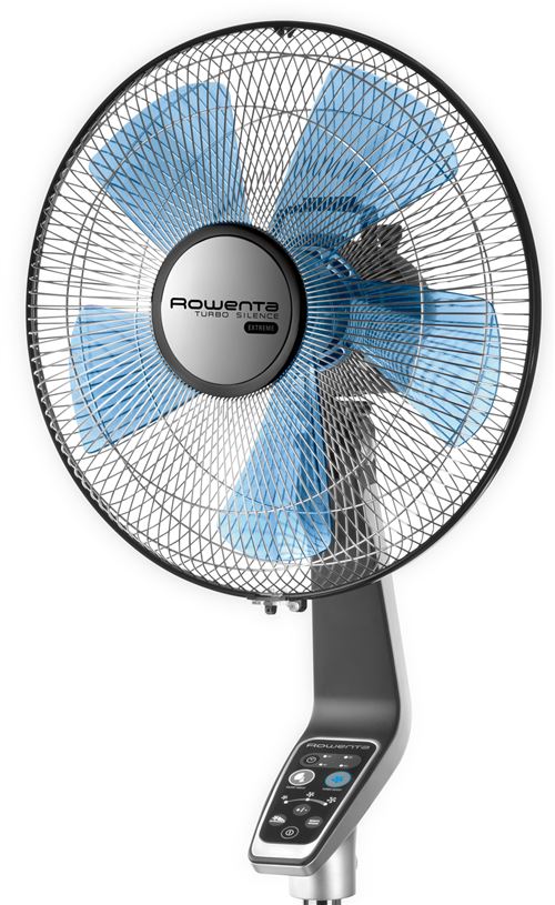 ROWENTA Stand Turbo Silence 16 VU5670F0 - Ventilateur sur pied 70W Gris