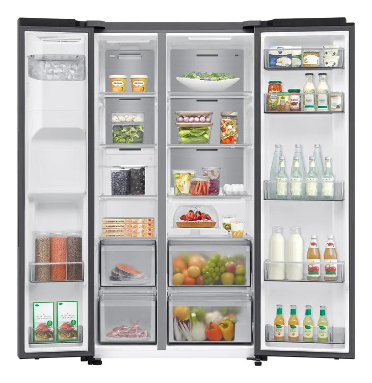 Réfrigérateur américain connecté SAMSUNG RS70F64KET 640L - Acier inoxydable